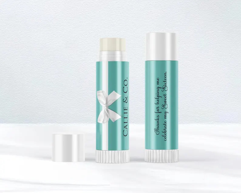 Robin's Egg Blue | Glossy Lip Balm Labels