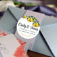Botanical Lemons | Engagement Party | Wedding Favor Stickers