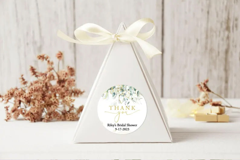 Eucalyptus Greenery | Foliage | Wedding Favor Stickers