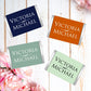 Formal Names, Location, and Date | Mini Candy Bar Wrappers