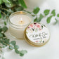 Pink Rose Floral and Greenery | Wedding Favor Stickers