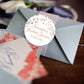 Rose Gold Dots | Glossy Favor Stickers