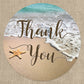Sand and Starfish | Wedding Favor Stickers