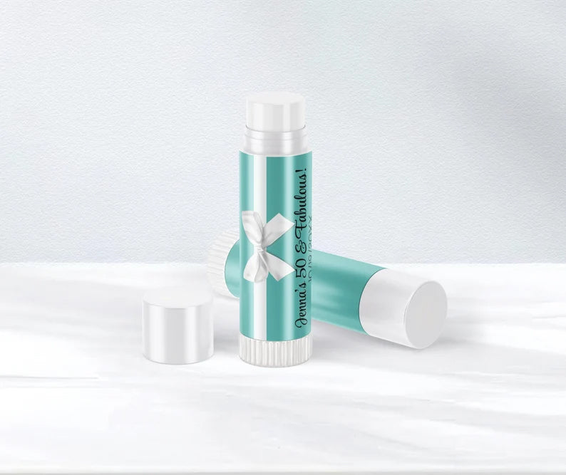 Robin's Egg Blue | Glossy Lip Balm Labels