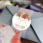 Vintage Fall Floral | Glossy Favor Stickers