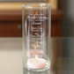 Your Love Still Guides Me | In Loving Memory Floating Candle Memorial Vase