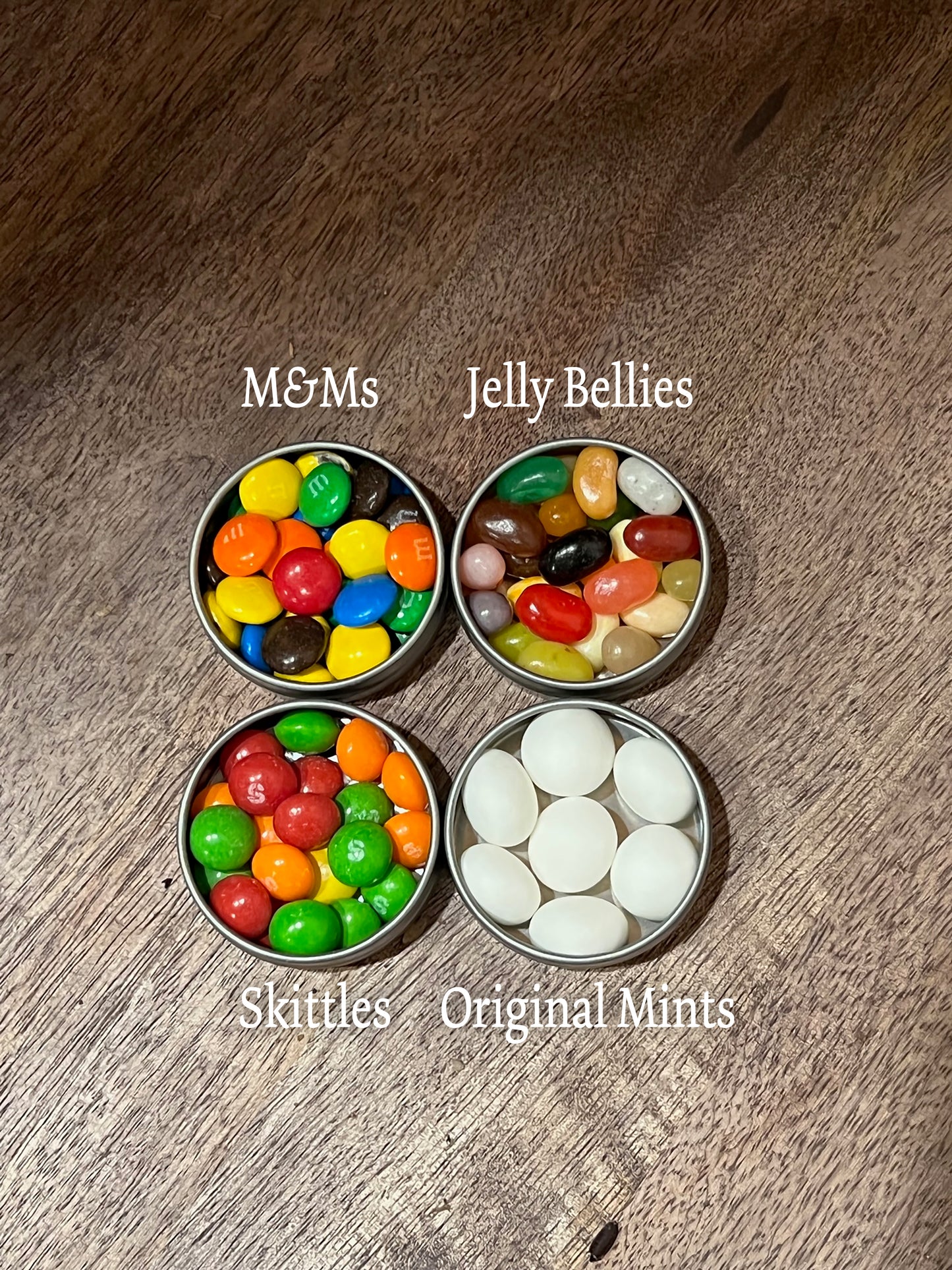 Personalized Names and Date Wedding Favor Mint Tins