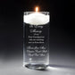 Dear Grandparents | In Loving Memory Floating Candle Memorial Vase