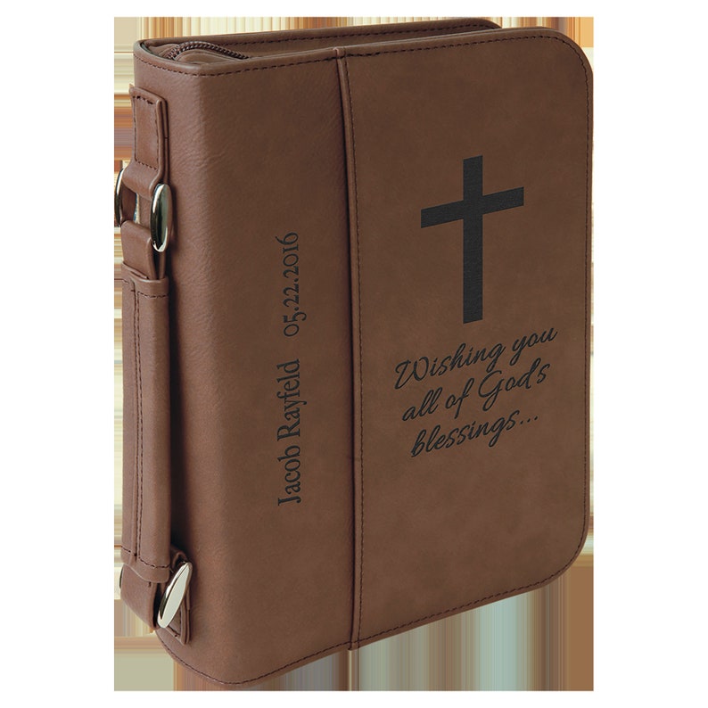 Personalized Bible Cover  | Various Sizes and Colors