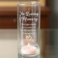 Life and Love Remembered | In Loving Memory Floating Candle Memorial Vase