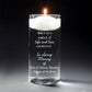 This Light Shines | In Loving Memory Floating Candle Memorial Vase
