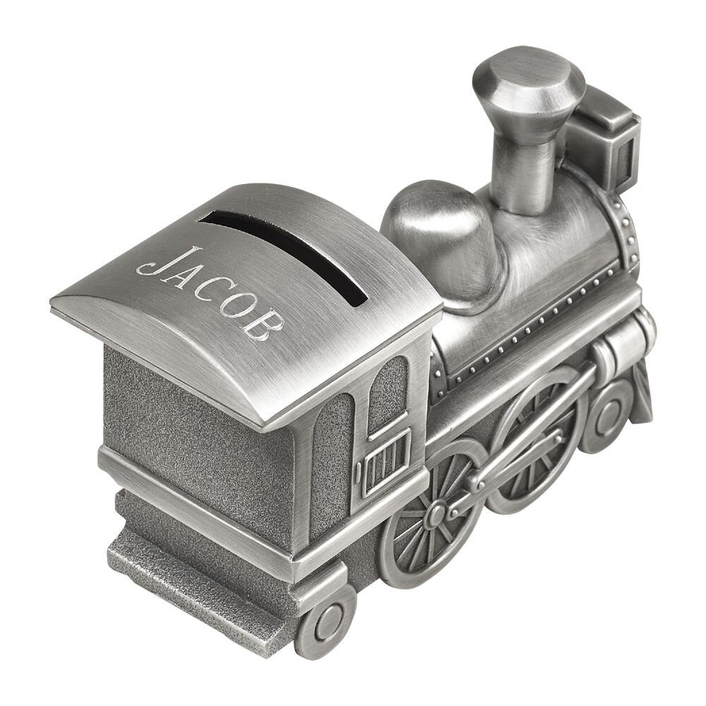 Classic Train Engine Coin Bank