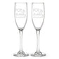 Pop the Bubbly! | #engaged | Champagne Toasting Flute Set