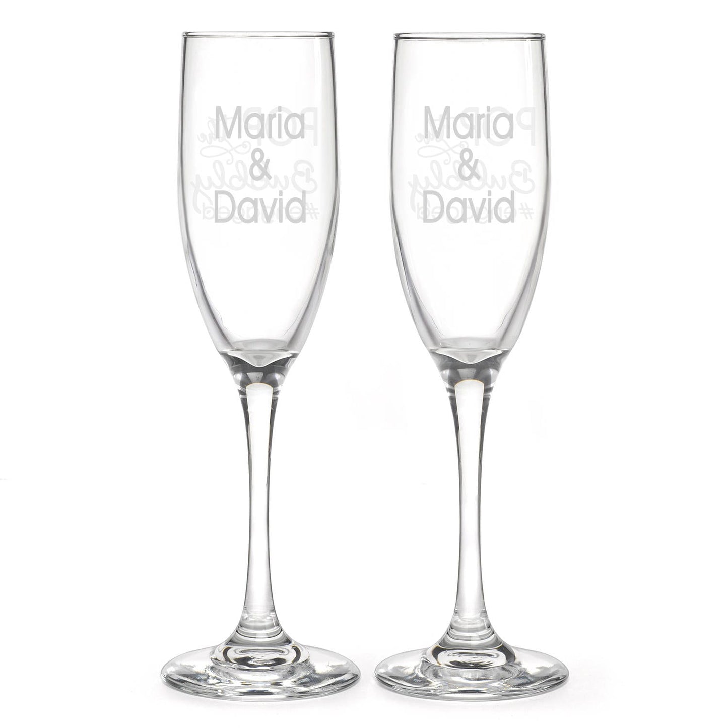 Pop the Bubbly! | #engaged | Champagne Toasting Flute Set