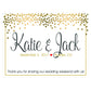 Elegant Dots | Silver or Gold | Welcome Box Labels