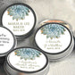 Personalized Succulent Wedding Favor Mint Tins