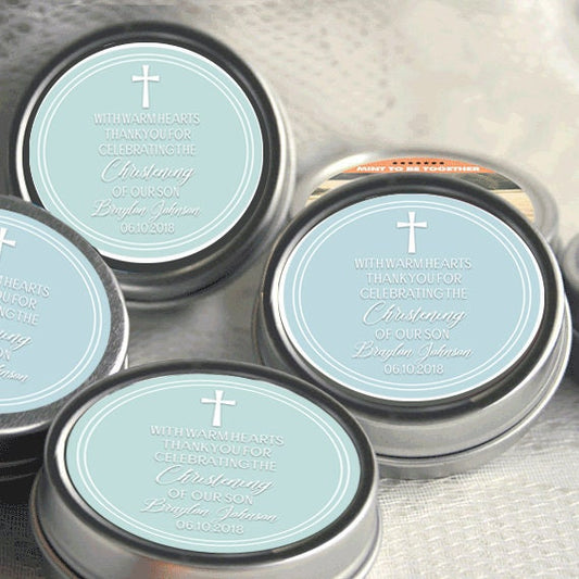 Communion Greeting Religious Favor Mint Tins