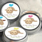 Personalized Baby Sloth Baby Shower Favor Mint Tins