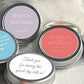 Formal Names, Location, and Date Wedding Favor Mint Tins