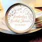 Rose Gold Dots Wedding Favor Mint Tins