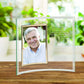 Personalized In Loving Memory 5" x 7" Curved Glass Photo Frame | God Only Takes the Best