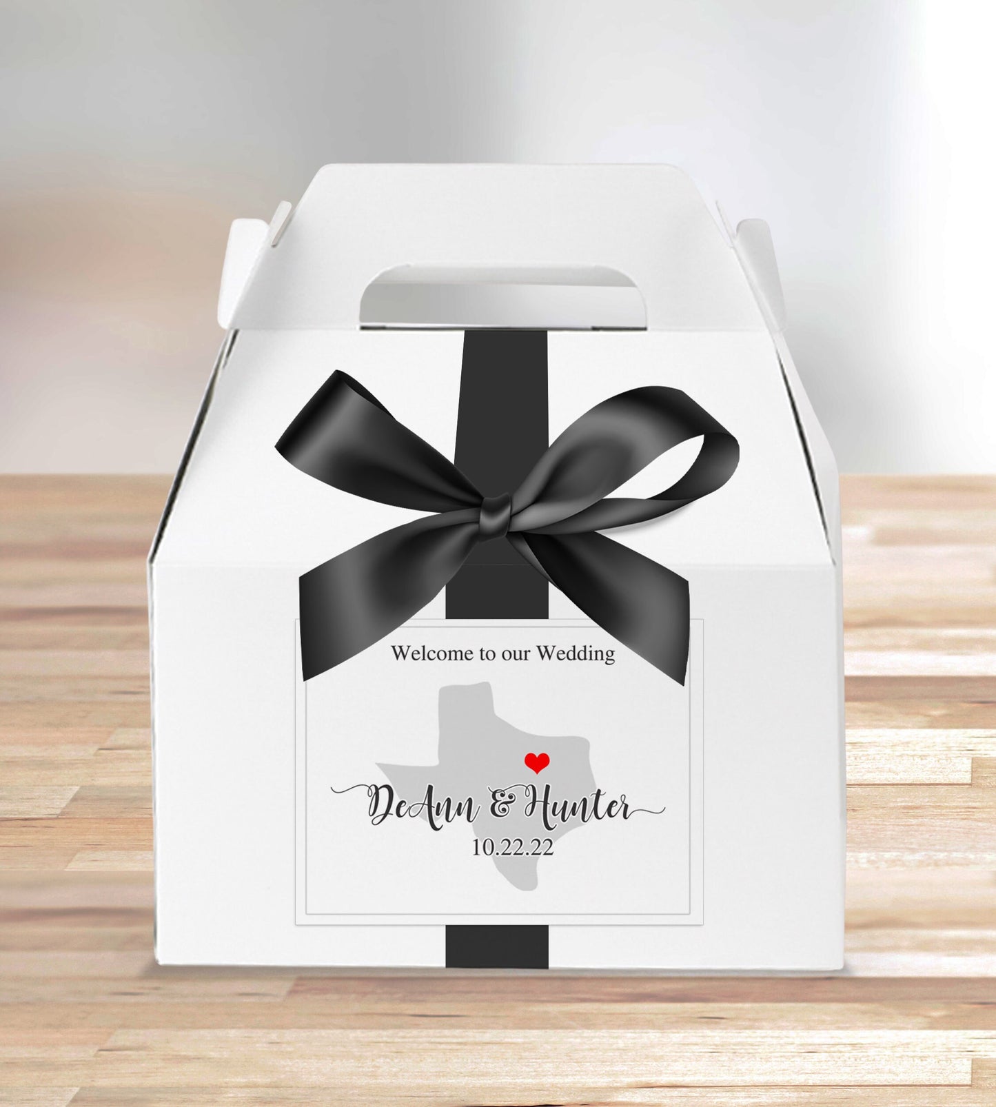 Welcome to Our State | Wedding Welcome Box Labels