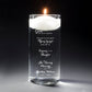 Gone, Never Forgotten | In Loving Memory Floating Candle Memorial Vase