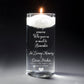 So Much to Remember | In Loving Memory Floating Candle Memorial Vase