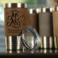 Mr. and Mrs. | Polar Camel Vegan Leather Travel Tumbler