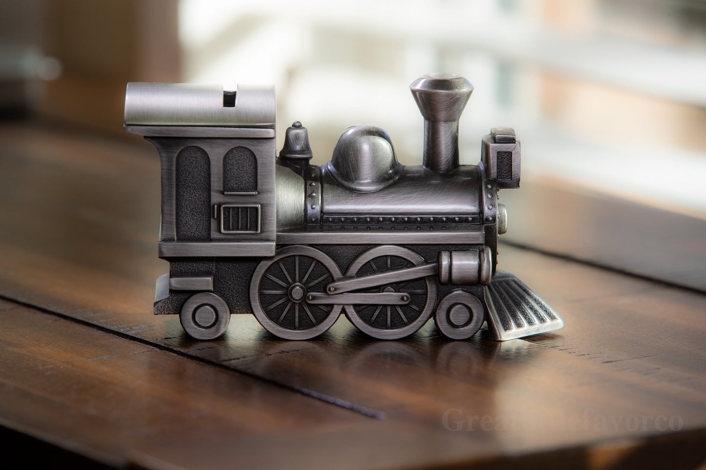 Classic Train Engine Coin Bank