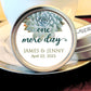 One More Day Succulent Wedding Favor Mint Tins