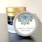 Personalized Succulent Wedding Favor Mint Tins