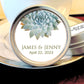 Personalized Succulent Wedding Favor Mint Tins