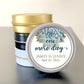 One More Day Succulent Wedding Favor Mint Tins